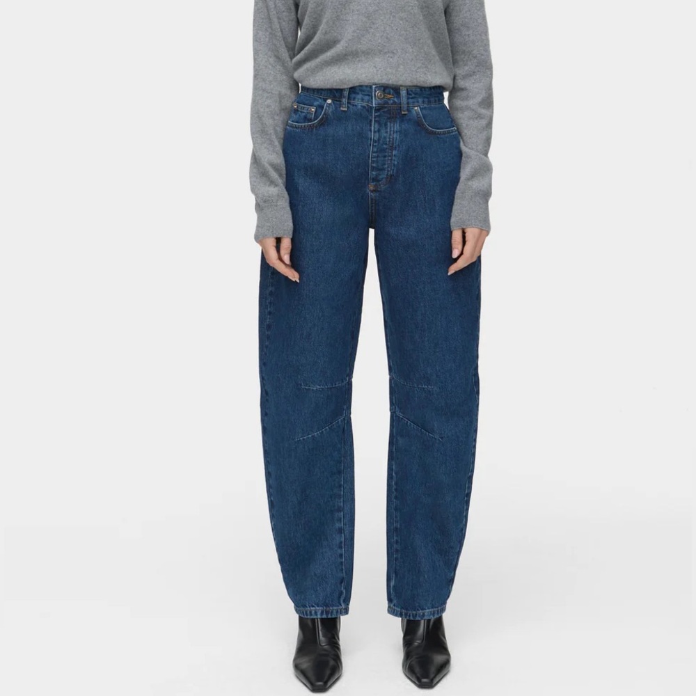 ALIGNE Barrel Henry Slim Jeans Mid Blue Size 25